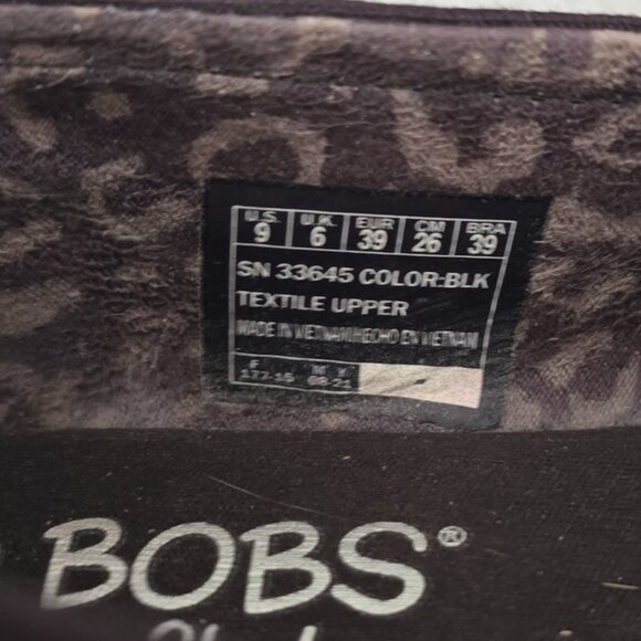 Bobs sz 9 Memory Foam black shoes NWOB - Picture 3 of 5